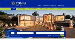 Desktop Screenshot of pomparealty.co.za